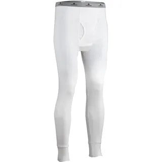 Indera Herren-Unterhose, Baumwolle, Rippstrick, Thermounterwäsche, Lange Unterhose