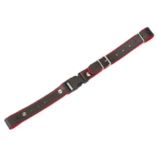 Alpenklang Querriemen für Akkordeon/Harmonika - braun/rot