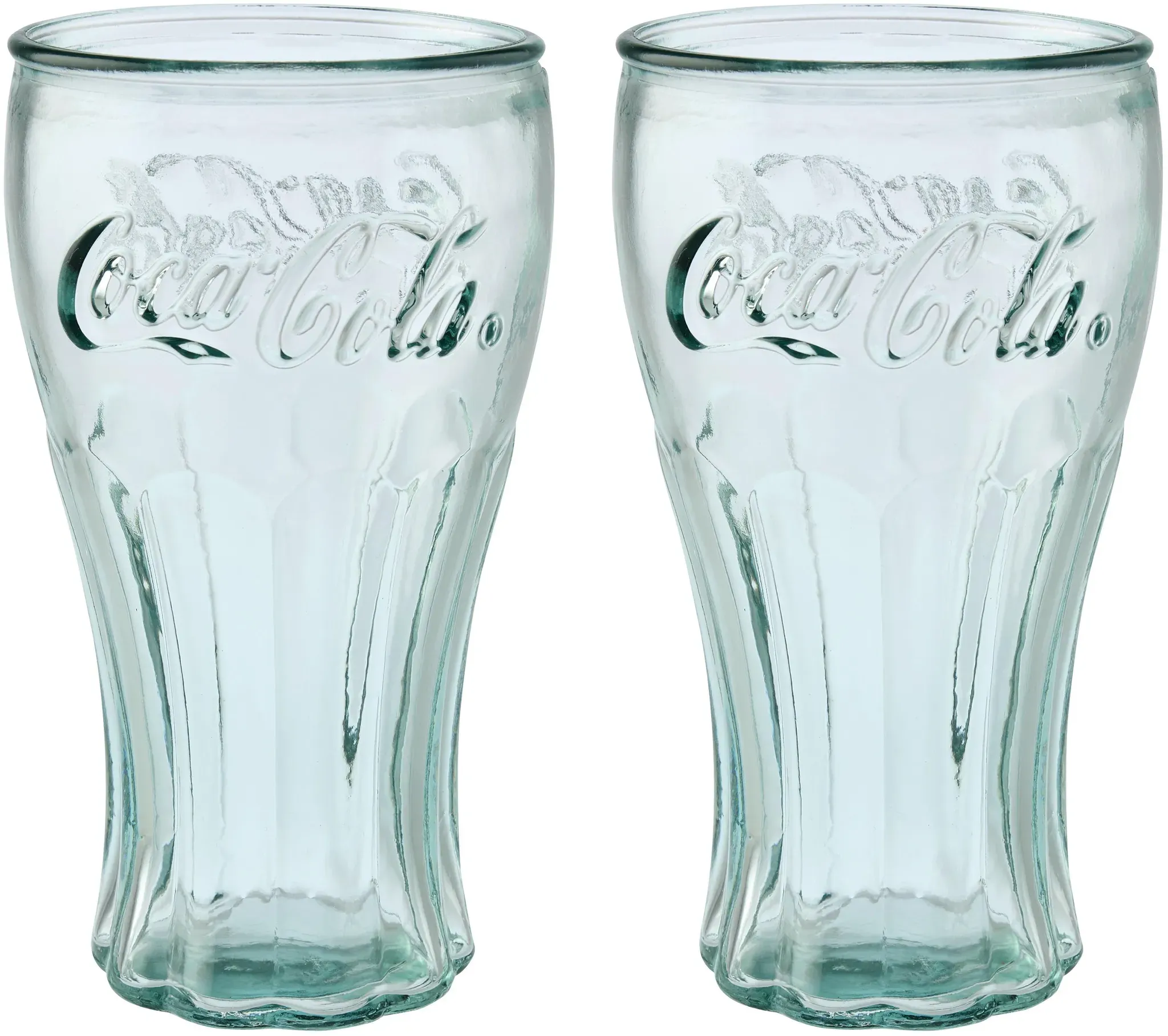 Gläserset Coca Cola Klar, 2-teilig