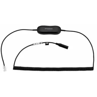 JABRA Evolve 30/40/80 Smart-Converter-Kabel 3,5mm-Klinkenstecker auf 3.5mm Klinkenstecker DUO2567 NEU