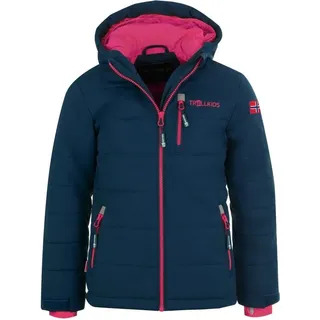 TROLLKIDS Kids Hemsedal XT 92, Navy/pink - Winter-Steppjacke