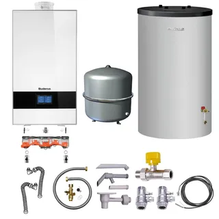 Buderus Logaplus Paket W42 weiß mit Regelung BC400 35l MAG 7739621360