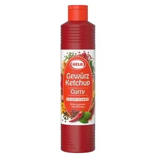 Hela Ketchup Curry leicht scharf, 800ml