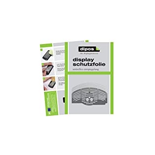 dipos 2X Matte Schutzfolie kompatibel mit DeLonghi Magnifica Esam 3200.S EX1 – Perfekte Passform, für Abtropfblech und Abtropfgitter Kaffeemaschine Made in Germany