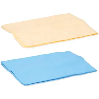 Dunlop Automotive Reinigungstuch, Blau - Gelb, 43x23,5cm