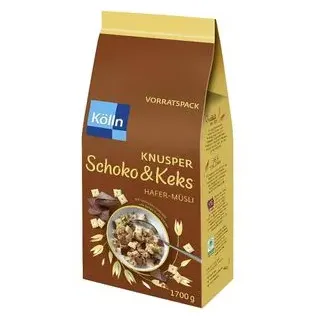Kölln Knusper Schoko&Keks Müsli 1,7 kg