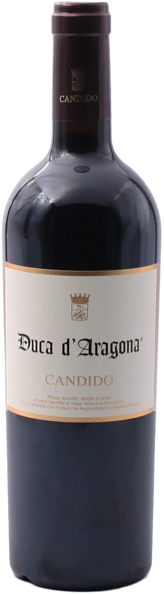 Candido Duca d'Aragona Salento Rosso IGT 2019