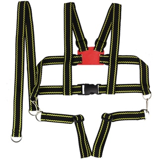 Kinderschutzgurt Kinderwagen Sicherheitsgurt Textil (schwarz)