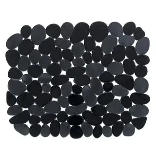 Wenko Spülbeckeneinlage Stone, schwarz, 26 cm,