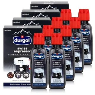 Durgol Durgol Swiss Spezial Espresso Entkalker DED 8 Flaschen a 125ml Entkalker