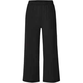 esmara® Damen Hose, mit Leinen (Schwarz, 38)