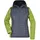 Strickfleecejacke Kiwi-Melange/Anthracite-Melange XL