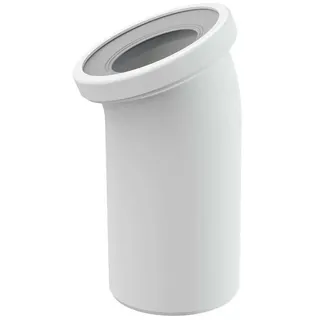 AlcaPlast WC-Anschlussbogen, AlcaPlast Universal WC Anschluß Rohr aus PP (Polypropylen)