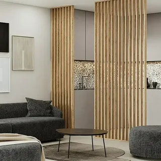 Mixpol Profile Raumteiler Saragossa  (58 x 250 cm, Natur)