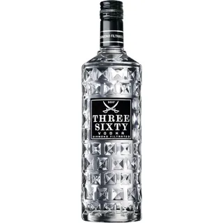 Three Sixty Vodka Diamond Filtrated 37,5% vol 1 l