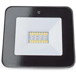 Nedis, Gartenbeleuchtung, SmartLife-Flutlicht 1600 lm Wi-Fi 20 W RGB / Warm bis kühlen weiss 2700 - 6500 K Al (1600 lm, IP65)