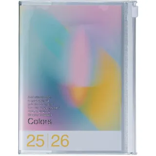 Mark's Europe MARK'S 2025/26 Taschenkalender, A6 Gradient // Pink