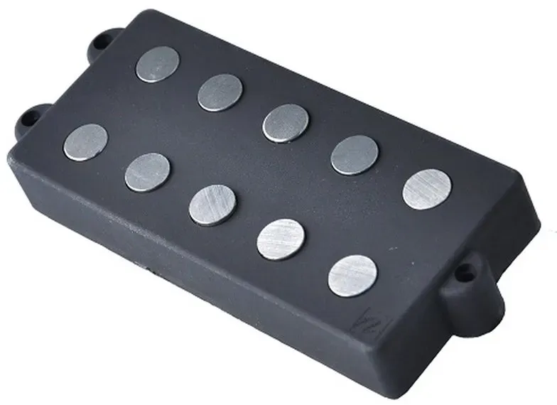 Nordstrand Pickups MM5.2 OLP, 5-string version of the MM4.2, dogeared cover / narrow spacing (OLP), black
