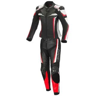 schwarz/weiß/neon-rot 42