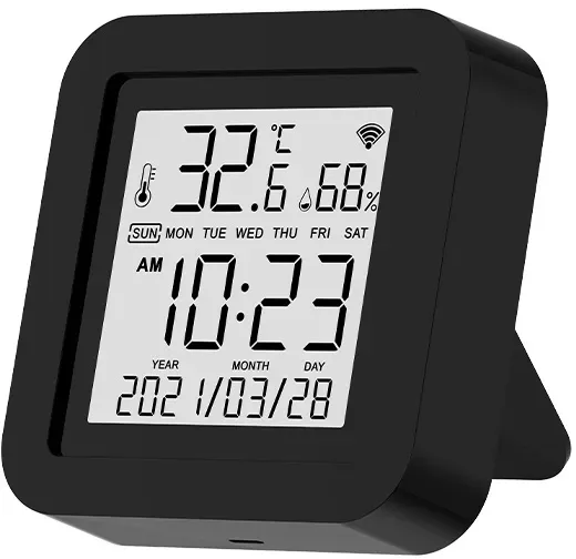 Offgridtec Smart WLAN Thermometer & IR Fernbedienung – Tuya Smart Life, App & Sprache