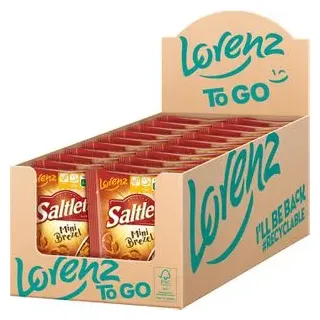 Saltletts Mini Brezel Gebäck 20x 40,0 g