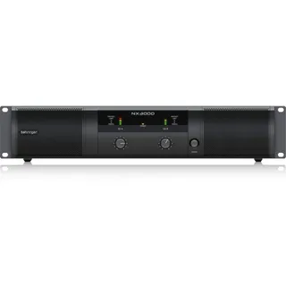 Behringer NX3000 Ultraleichter 3000-Watt-Class-D-Leistungsverstärker mit SmartSense-Lautsprecherimpedanzkompensation