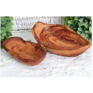 D.O.M. Die Olivenholz Manufaktur Schale rustikal 12-14 cm)