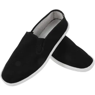 Anneome Traditionelle Chinesische Kung-Fu-Schuhe Für Männer Leichte Kampfsport-Stoffschuhe Mit Atmungsaktivem Material Und Bequemer Baumwollsohle Ideal Für Taichi Training Und Alltag - 27.50X14.00X10.00CM