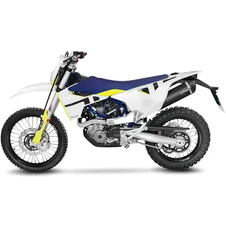 LeoVince SBK NERO HUSQVARNA 701 SUPERMOTO/ENDURO/ENDURO LR INOX with catalyst