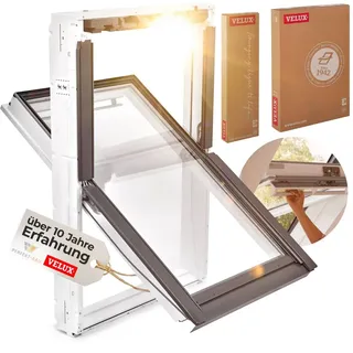 VELUX Dachfenster Kunststoff – dreifach Verglasung Energie mit Eindeckrahmen