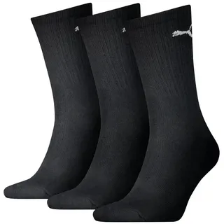 Puma Sport Crew 3er Pack black 43-46