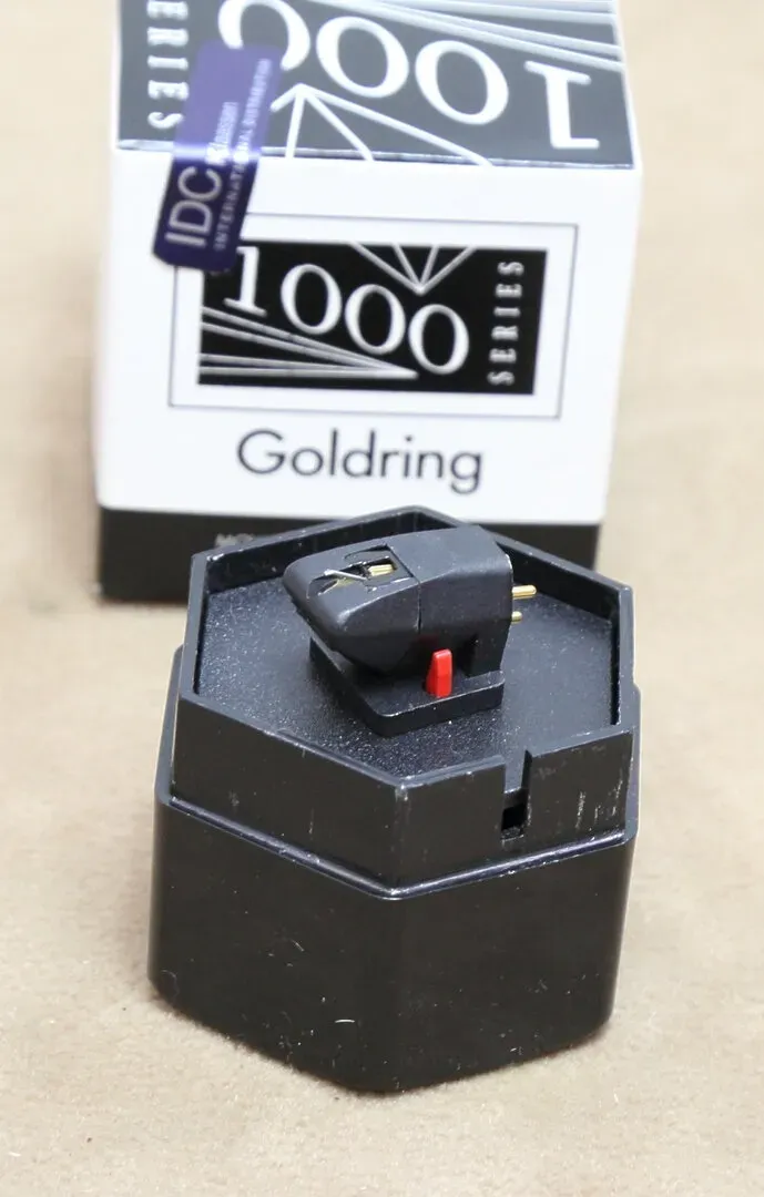 Goldring G1012GX MM-Tonabnehmersystem für Plattenspieler, Gyger II Schliff 1012 GX GL0035M
