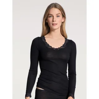 CALIDA Richesse Lace Langarmshirt, Damen,