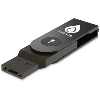 Thetis FIDO2 Security Key, Thetis Sicherheitsschlüssel USB (Typ A) für zusätzlichen Schutz in Windows/Linux/Mac OS, Gmail, Facebook, Dropbox, SalesForce, GitHub