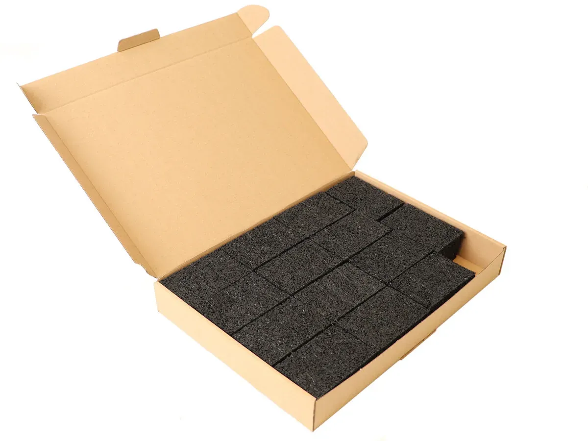 Terrassenpads SET | Gummigranulat Platten | 60x90mm | 70Stk