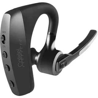 Callstel Headset, Bluetooth 5, aptX, 2 HD-Mikrofone, Windgeräusch-Unterdrückung