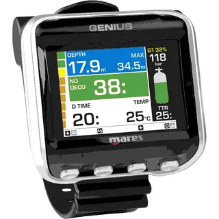 Mares Genius Tauchcomputer mit Farbdisplay