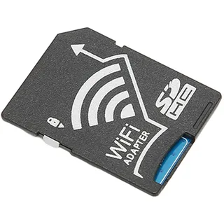 Speicherkartenadapter für TF auf SD-Karte, WLAN-Adapter, SD-WLAN-Speicherkarte, TF auf SD-Karte, WLAN-Adapter für die Drahtlose Übertragung von Kamerafotos an Telefone, Tablets, Anschluss von Bis zu 3
