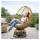 Polyrattan Loungesessel Beige