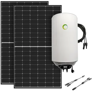 Offgridtec 900W Solaranlage mit 80L Fothermo Hybrid-Boiler zur Warmwasseraufbereitung - 0% MwSt. (gemäß§12 Abs.3 UstG**)