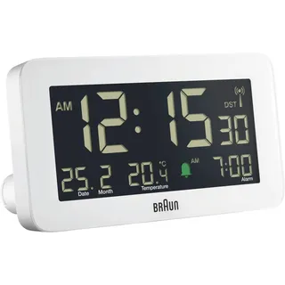 Braun BC10 DCF-W Funkwecker weiß