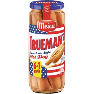 Meica Würstchen Trueman's American Style Hot Dog  Aus Schweinefleisch (350 g)