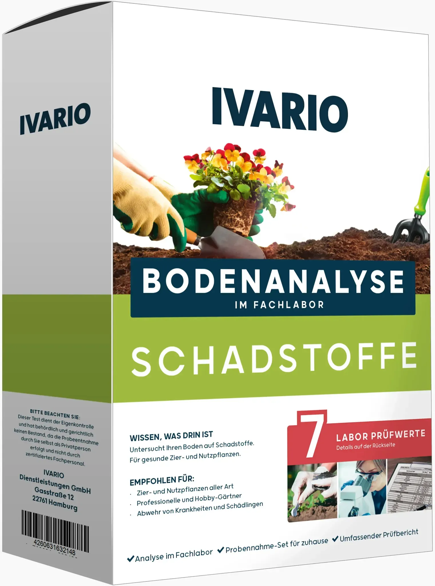 Bodenanalyse Schadstoffe