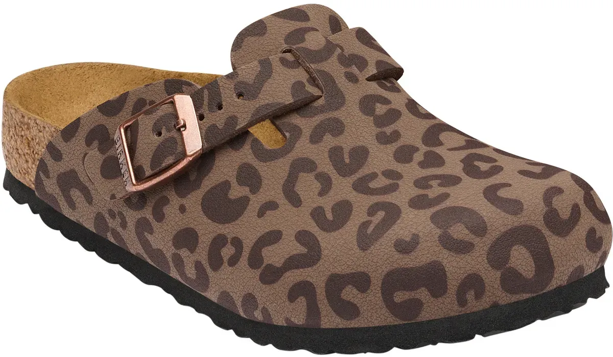 Birkenstock Kinder Boston 2.0 Birko-Flor Nubuk Sandalen (Größe 34, braun)