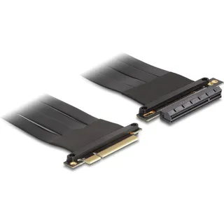 DeLock Riser Karte PCI Express x8 Stecker zu x8 Slot mit Kabel 60 cm