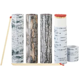 Spetebo XXL Kamin Streichhölzer 20 cm - 4x 75 Stück - Maxi Jumbo Zündhölzer lang