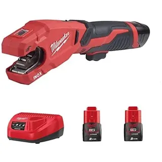 Milwaukee Akku-Rohrschneider M12 PCSS-verschiedene Ausführungen (mit 2x Akku und 1x Ladegerät)