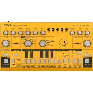 Behringer TD-3 - Analoge synthesizer, Synthesizer, Gelb