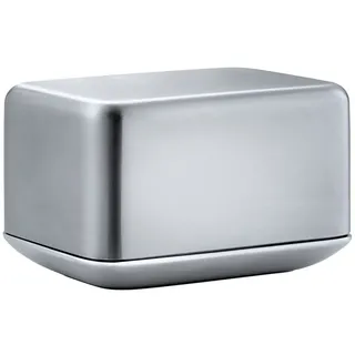 BLOMUS Basic Butterdose Edelstahl matt, 125 g Butter, 63637,