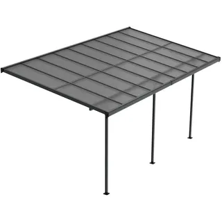 Juskys Terrassendach Borneo 550 x 300 cm dunkelgrau